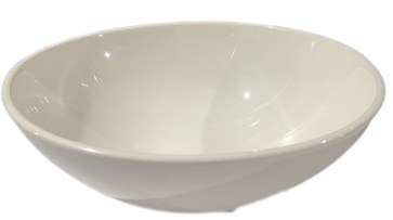 BOWL  WH PO 8"D,4/32