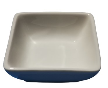 2.375" SQ SAUCE DISH,12/288
