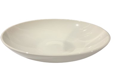 BOWL /PLATE WH PO 9"D,5/30