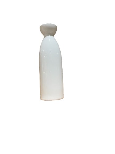 9.5 OZ WHITE SAKE BOTTLE, 6/72