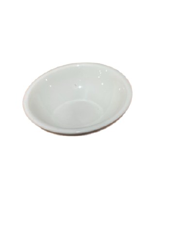 SAUCE DISH, 3.25" WHITE 12 PC