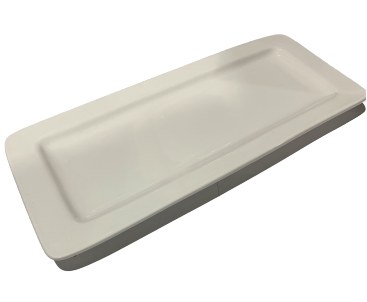 PLATE PORCE 12.25"X5.25",5/30