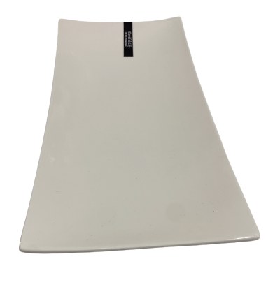 PLATE RECT WH POR 11" 3/18