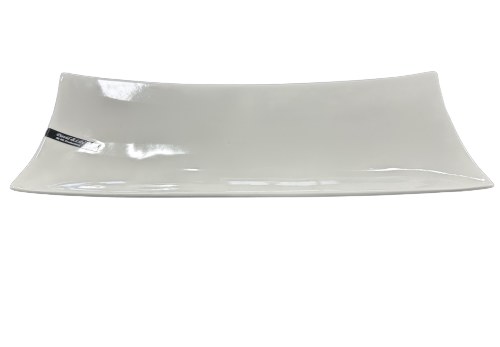 PLATE RECT WH POR 14.75" 3/12