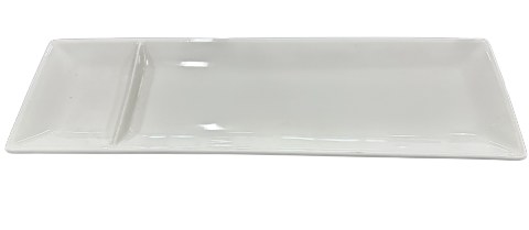 16" 2 COMPARTMENT PLATE,4/24