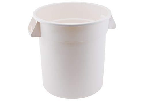 Winco FCW-20 Heavy Duty White Container, 20-Gallon, BPA-Free, Food Safe, NSF Listed