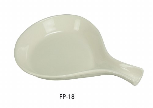 Yanco FP-18 Porcelain Fry Pan Server, Recovery, 18 Oz, Case of 12