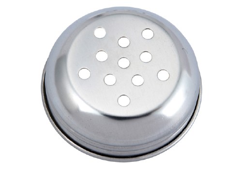 Winco G-107C Stainless Steel Perforated Top for G-107 and G-307, 12/Pack