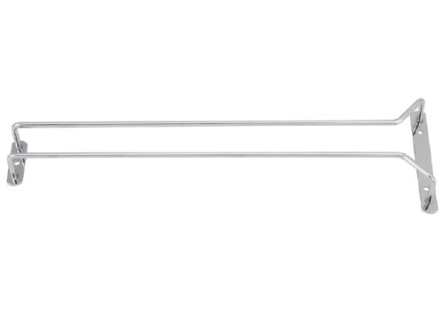 Winco GHC-16 Chrome Plated Wire Glass Hanger, 16"