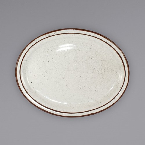 PLATE OVAL 16"L X 10.875"W