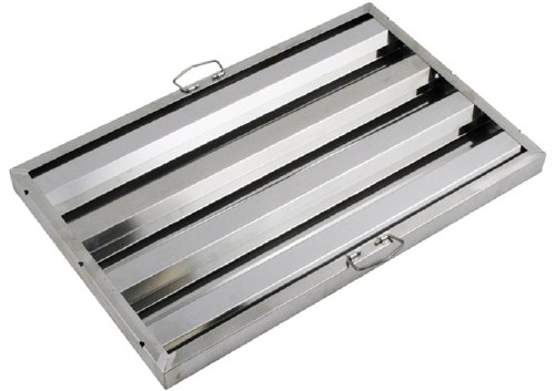 Winco HFS-1625 Stainless Steel Hood Filter, 16" X 25"