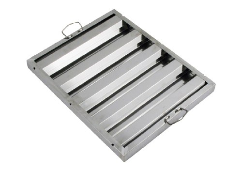 Winco HFS-2016 Stainless Steel Hood Filter, 20" X 16"
