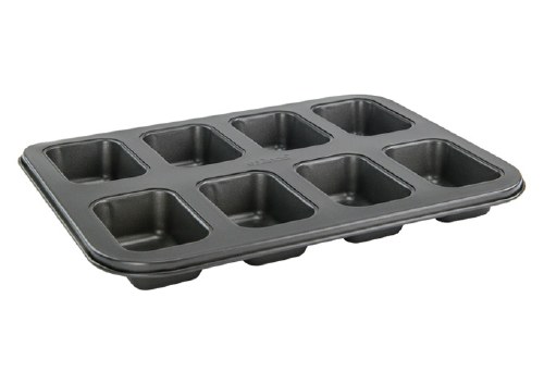 Winco HLF-8MN Aluminized Steel Loaf Pan, 8-Cup