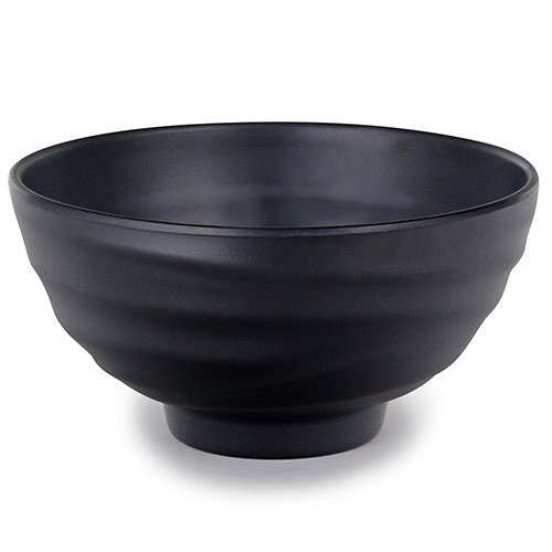 BOWL BLK MELA 6.5DX3.25"H,