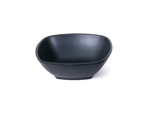 BOWL BLK MEL 7"SQX2.25"H