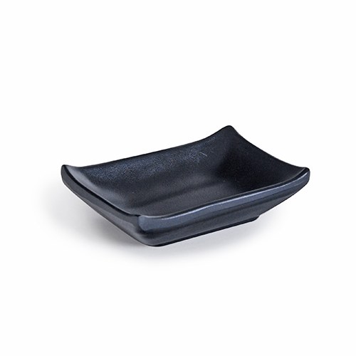 SAUCE DISH BK MEL 4"X2.5" RECT