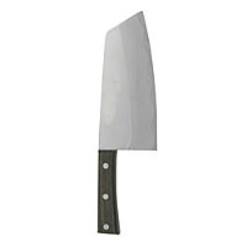 Thunder Group JAS010055A Stainless Steel Cleaver, Wood Handle, 6.75" Blade