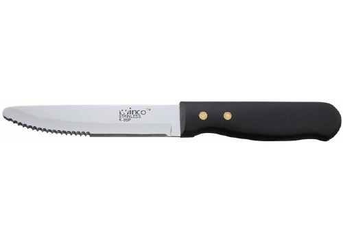 STEAK KNIFE, PLASTIC HDL, HD