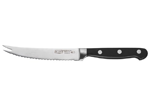 Winco KFP-51German Steel Tomato Knife, 5" Blade