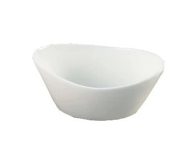 Yanco ML-705 Porcelain Oval Fruit Bowl, Main Land, 6.5 Oz, Case of 36