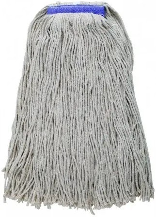 MOP HEAD,CUT END,32 OZ , WHITE