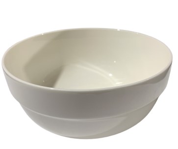 FUJI MTSX-08 Porcelain Bowl, White, 7" Diameter, 32 Oz, Box of 6
