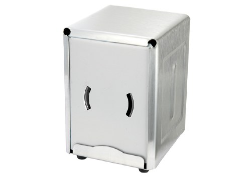 Winco NH-5 Stainless Steel Napkin Dispenser