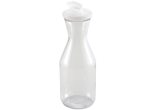 Winco PDT-15 Polycarbonate Decanter, Clear, 1.6 Qt