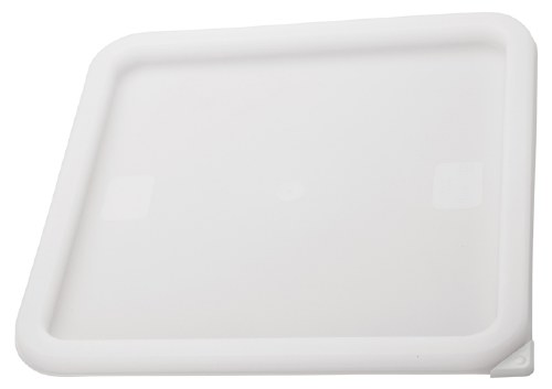 Winco PECC-L Cover for 12 Qt, 18 Qt, and 22 Qt Food Storage Container, White