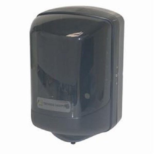 Thunder Group PLPTD394 Plastic Paper Towel Dispencer, Center Pull, Black, 9.5" X 8.5" X 13.5"