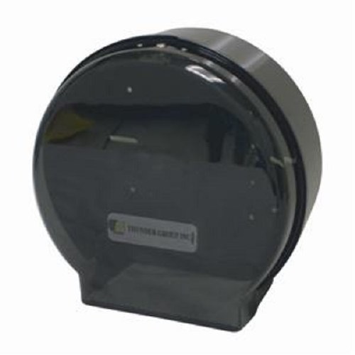Thunder Group PLRPD392 Plastic Jumbo Toilet Paper Dispenser, Black, 12" X 5.25" X 11.75"