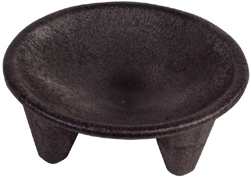 Winco PMP-12 Molcajete Salsa Plate Set, 2 Pc, 12 Oz