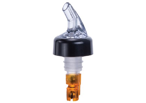 Winco PPA-050 Poly Plastic Measured Pourer, Orange Tail, 12 Pc, 0.5 Oz