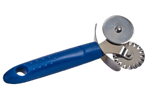 Winco PPC-1D Stainless Steel Double Pastry Wheel