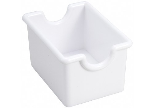 Winco PPH-1W Sugar Pack Holders, White, 12/Pack