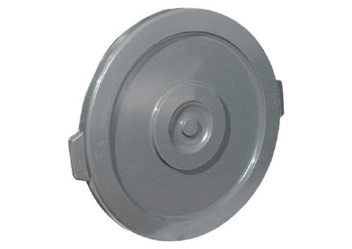 Winco PTCL-32 Plastic Trash Can Lid for 32 Gallon Trash Can, Gray
