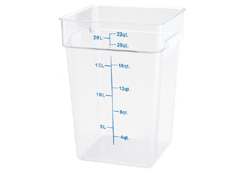 FOOD CONT POLY.22QT, SQ