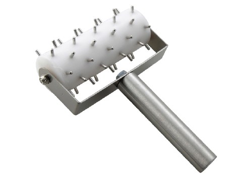 Winco RD-5 Stainless Steel Dough Roller Docker, 5"