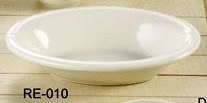 Yanco RE-010/MSC Porcelain Deep Bowl, Baker, Super White, 12 Piece, 22 Oz
