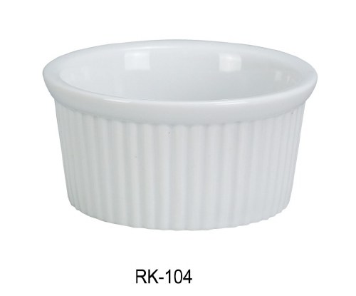 RAMEKIN FLUTED 4 OZ /48