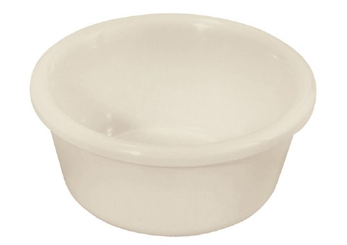 Winco RP-6B Melamine Ramekin, Smooth, Bone, 12 Pc, 6 Oz