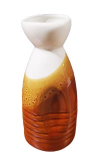 SAKE BOTTLE 5 OZ GRADIENT