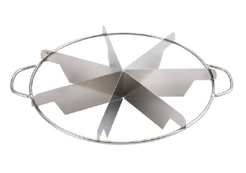 Winco SCU-7 Stainless Steel Pie Cutter, 7 Slices