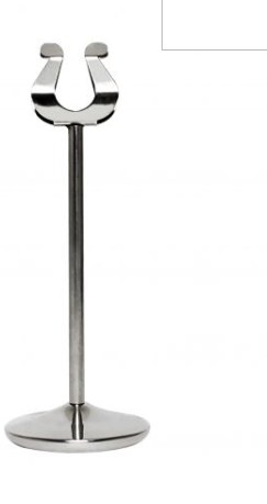 S/S CARD STAND,8'L,