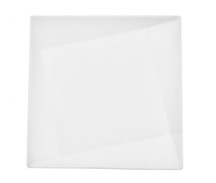 Crystal Square Dinner Plate 12