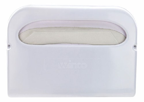 Winco TSC-10 Plastic Toilet Seat Cover Dispenser, Half Fold