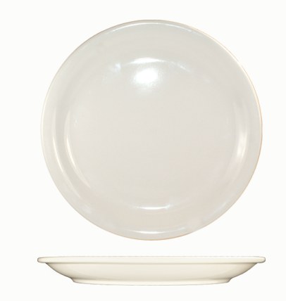 ITI VA-20 Porcelain Plate, Round, American White, Valencia, 11" Diameter, Case of 12