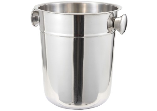 Winco WB-8 Stainless Steel Wine Bucket, 8 Qt