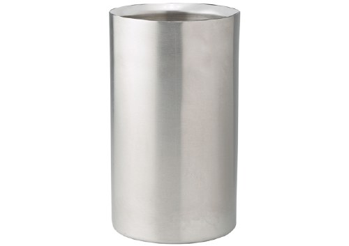 Winco WC-5 Stainless Steel Wine Cooler, Double Wall, 4.5" Diameter