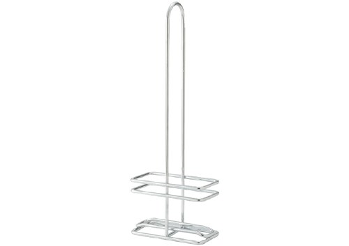Winco WH-8 Chrome Plated Cruet Rack for Oil/Vinegar Bottles, Fits 8 Oz Bottles